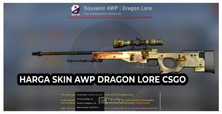 Harga Skin Awp Dragon Lore Csgo Berasa Sultan Andara