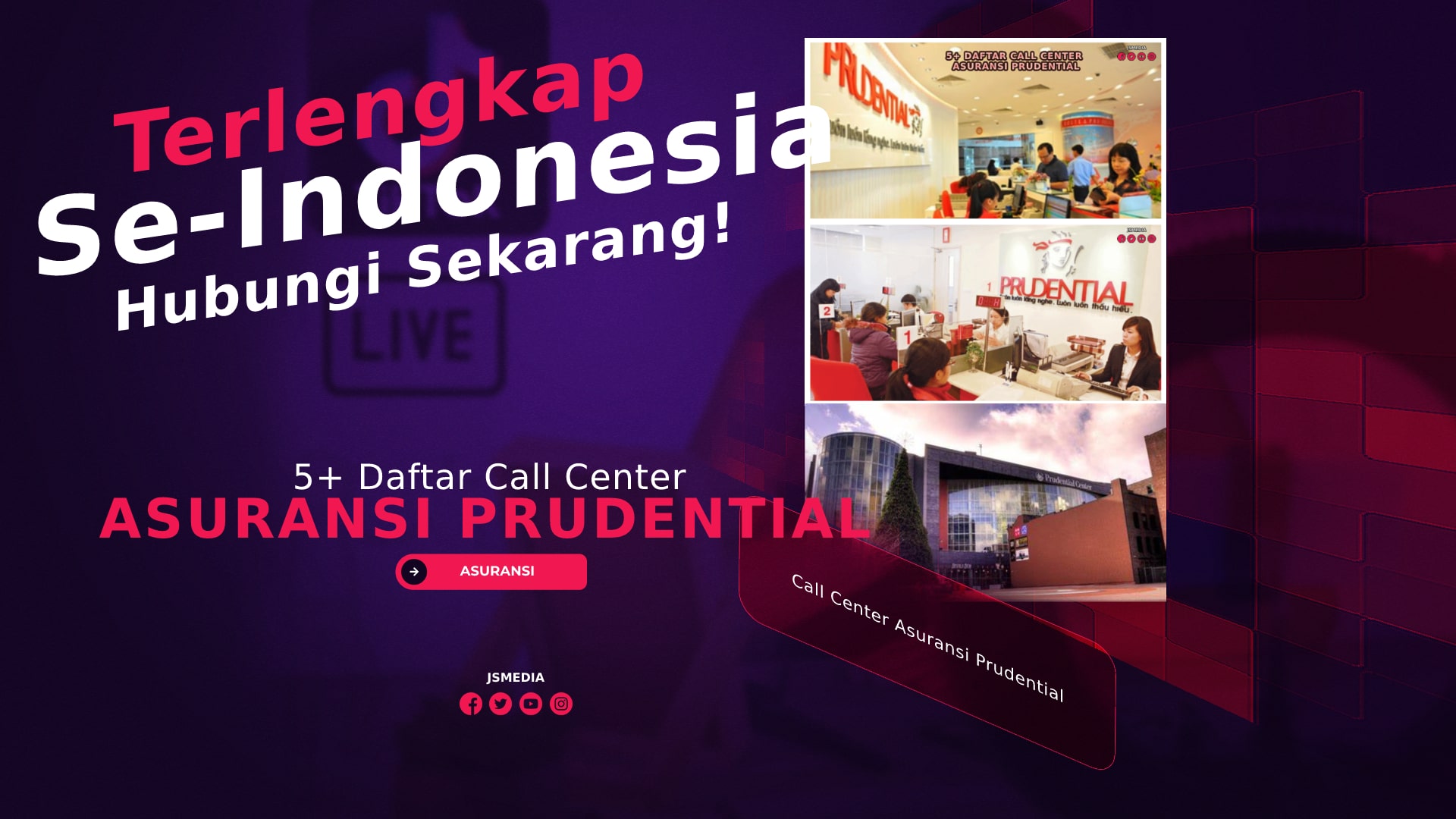 5+ Daftar Call Center Asuransi Prudential! Terlengkap Se-Indonesia