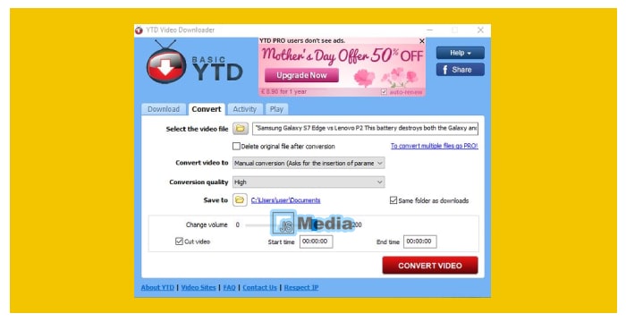 3 Fitur Yang Dimiliki YTD Video Downloader