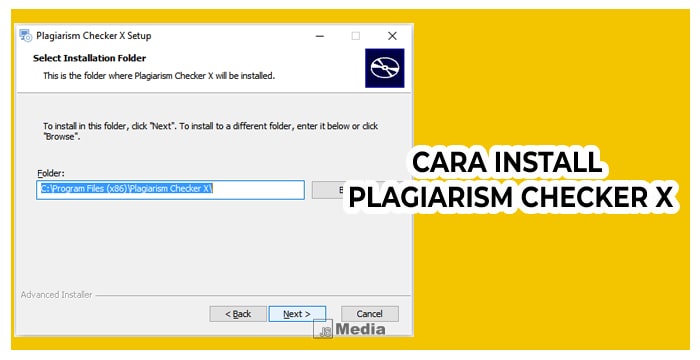 Cara Install Aplikasi Plagiarism Checker X