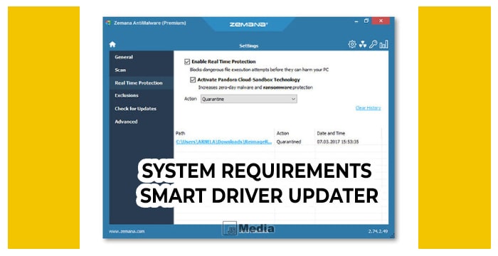 System Requirements Zemana AntiMalware