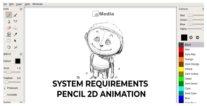 System Requirements Pencil 2D Animation