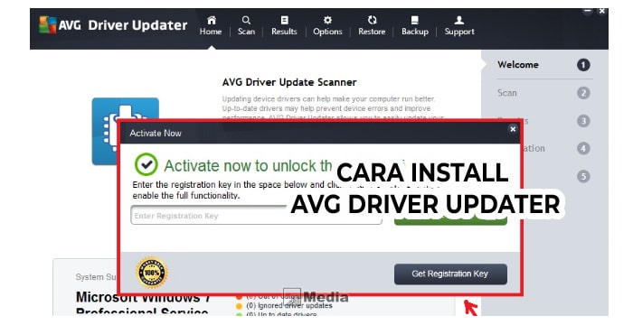 Cara Install Aplikasi AVG Driver Updater