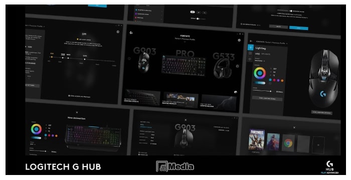 Fitur Utama Logitech G HUB