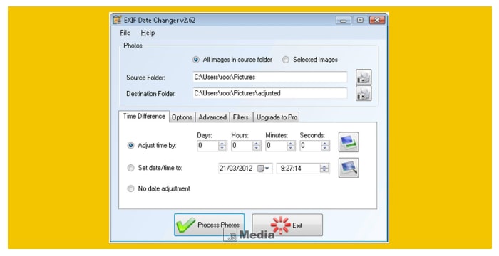 4 Fitur Aplikasi EXIF Date Changer