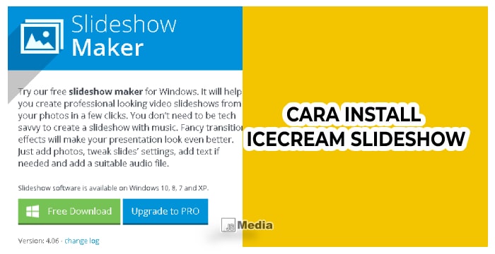 Cara Install Icecream Slideshow