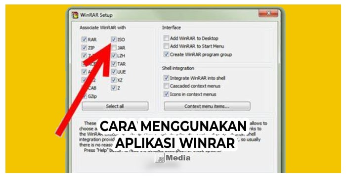 10 Cara Menggunakan Aplikasi WinRAR