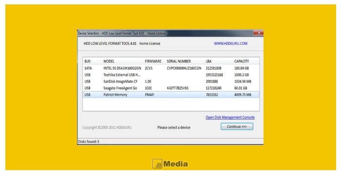 Cara Pemasangan HDD Low Level Format Tool