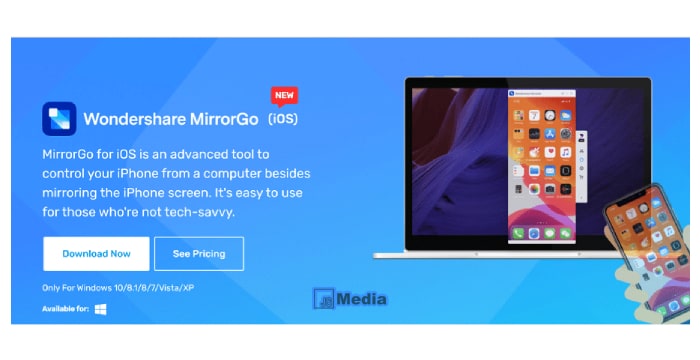 Cara Menghubungkan Software Wondershare MirrorGo