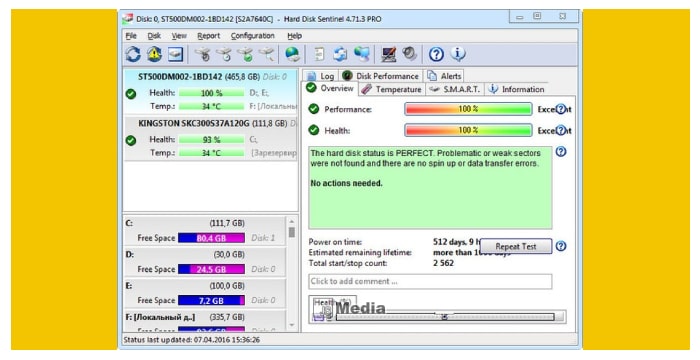 System Requirements Hard Disk Sentinel