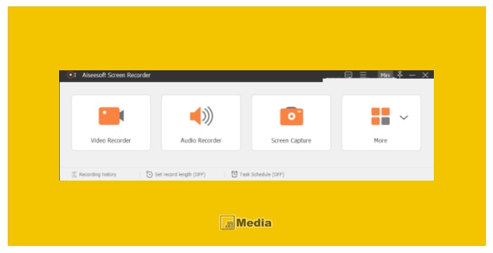 4 Fitur Utama Aplikasi Aiseesoft Screen Recorder