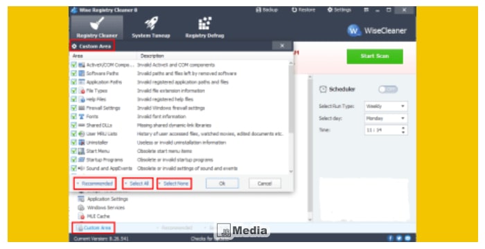 4 Fitur Utama pada Wise Registry Cleaner