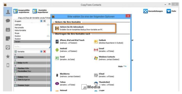 System Requirements untuk Menjalankan CopyTrans Contacts