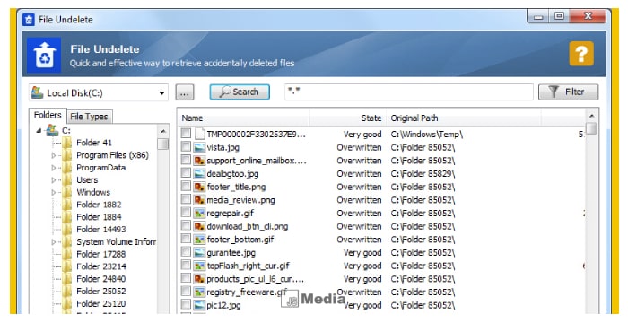 Dukungan Pemulihan Berbagai File