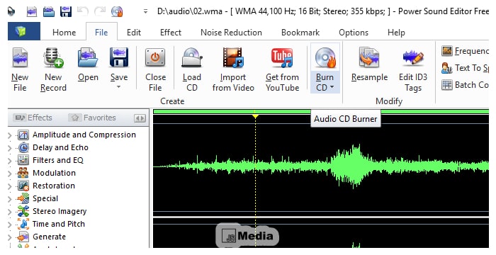 Mampu Merekam Audio dari beragam Sumber