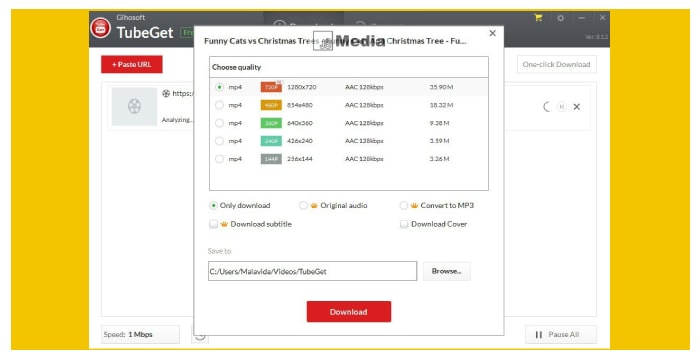 Fitur Unggulan Gihosoft TubeGet