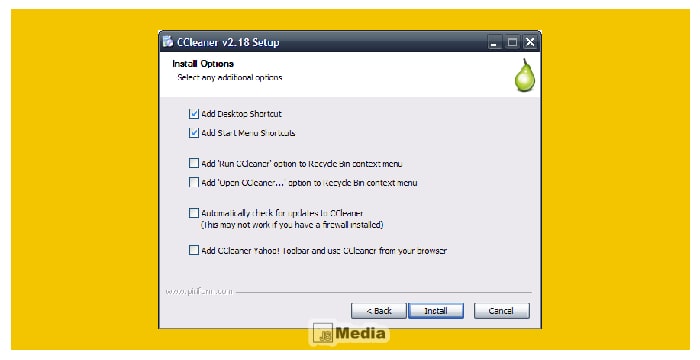 Cara Instal CCleaner