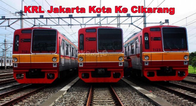 KRL Jakarta Kota Ke Cikarang