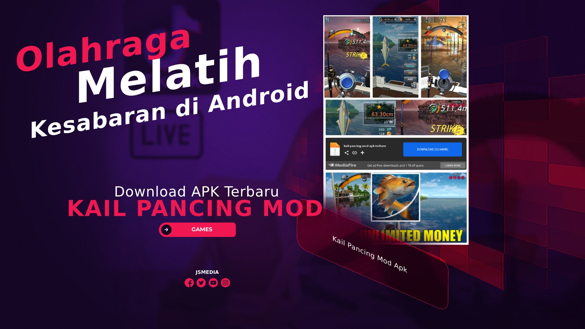 4300 Mod Apk Game Kail Pancing  Latest Free