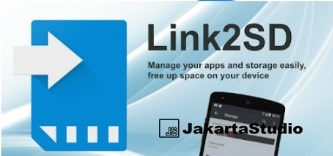 Cara lainnya dengan menggunakan aplikasi bernama Links 2SD