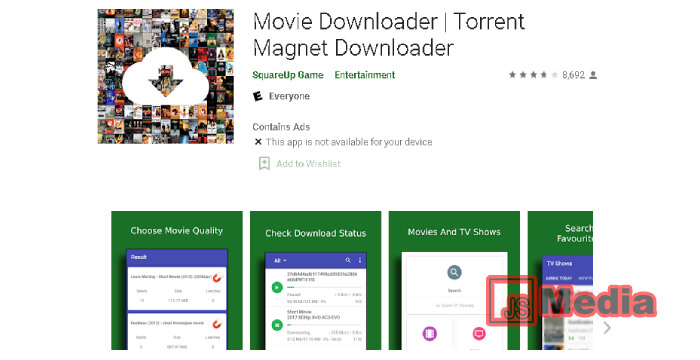 1. Movie Downloader (Torrent Downloader)