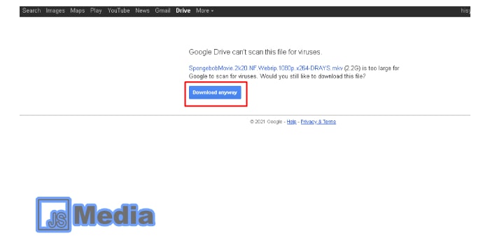 2. Cara Mendownload Film Melalui Google Drive