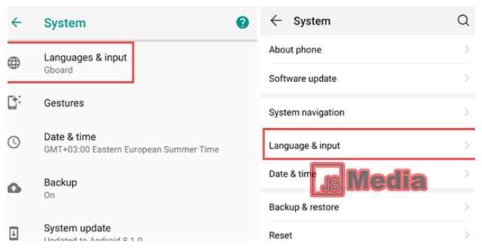 4. Cara Mengubah Keyboard Arab di Android