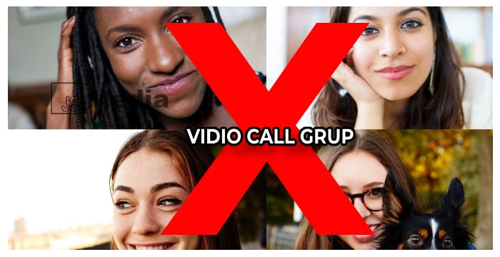 4. Tidak Adanya Grup Video Call (Meeting)