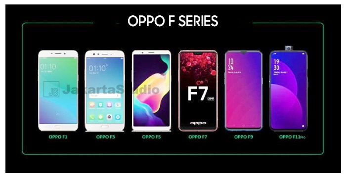 3. HP OPPO F Series