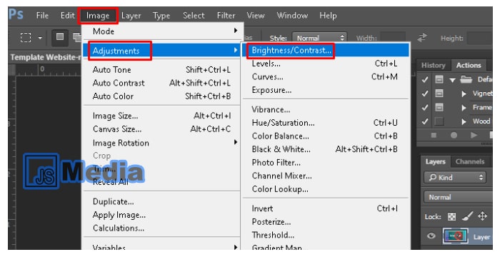 5. Menambahkan Background Tulisan