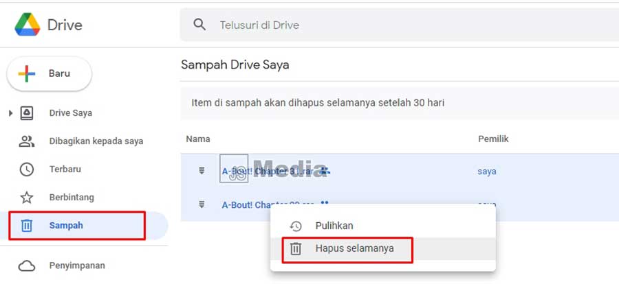 Penyimpanan Penuh? Cara Menghapus File di Google Drive Permanen