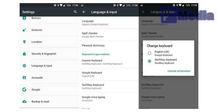 1. Cara Mengembalikan Keyboard Android Melalui Menu Setting