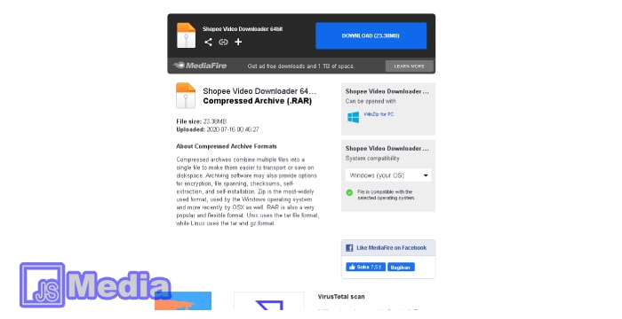Cara Kedua: Download Video Shopee dengan PC/Laptop