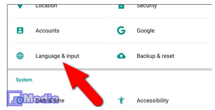 1. Ubah Pengaturan Bahasa di Setting HP