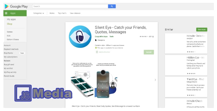 2. Cara Melihat CCTV Dari Android Menggunakan Aplikasi Silent Eye