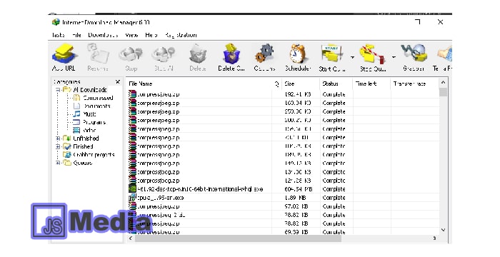 3. Menggunakan IDM (Internet Download Manager)