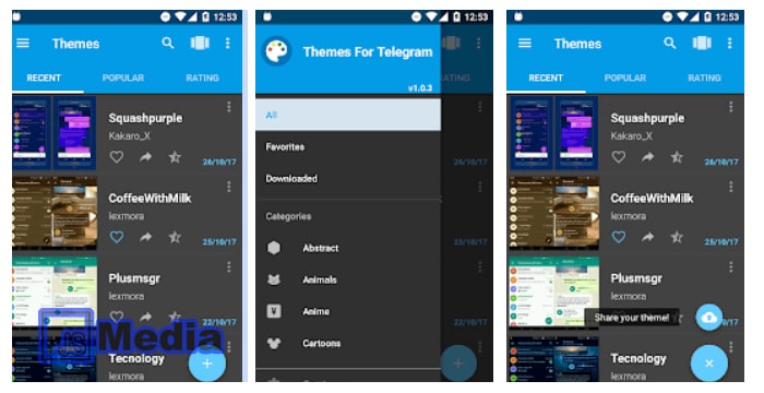 3. Tema Download dari Google atau Channel Telegram