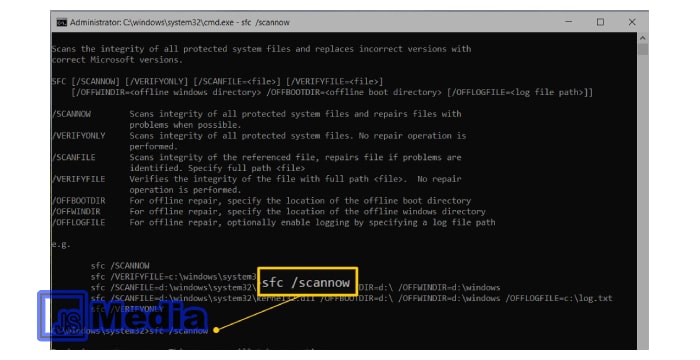 3. Mencoba Command di CMD