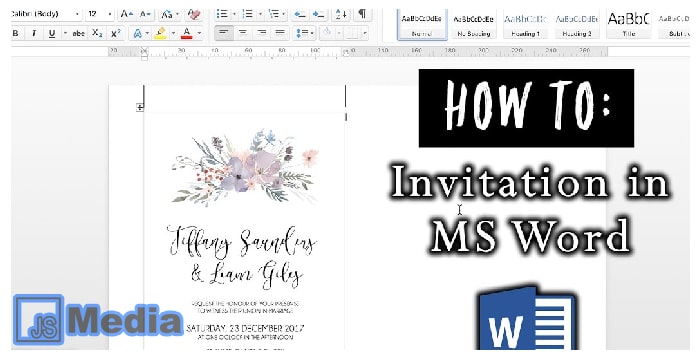 3. Melalui Lembar MS Word Secara Langsung