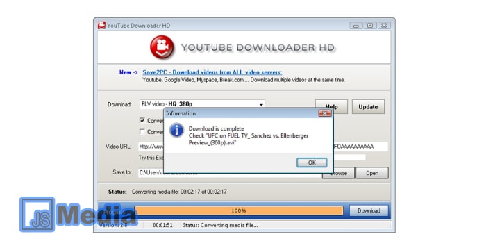 4. Menggunakan Youtube Downloader