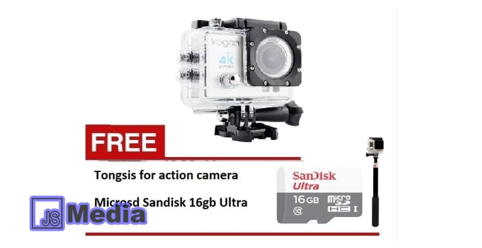 6. Kogan Action Camera 4K UltraHD