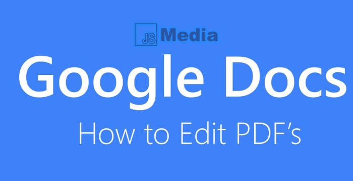 1. Edit PDF Ke Word dengan Google Docs