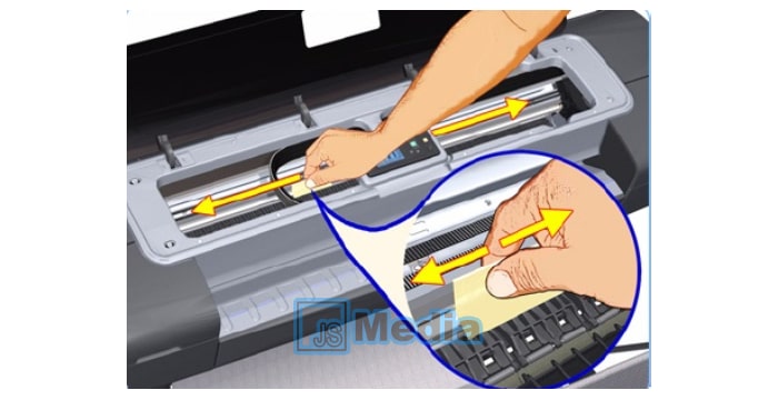 1. Bersihkan Encoder