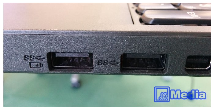 1. Cek Port USB
