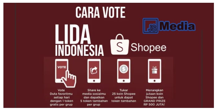 Vote LIDA 2021 Shopee dengan Tutorial Ini