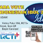 3 Cara Vote Indonesian Idol Gratis via RCTI+, SiCepat dan WA