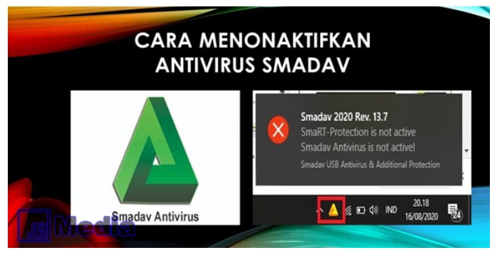 3 Cara Menonaktifkan Smadav