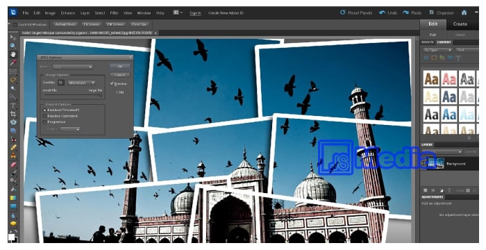 4. Melalui Adobe Photoshop