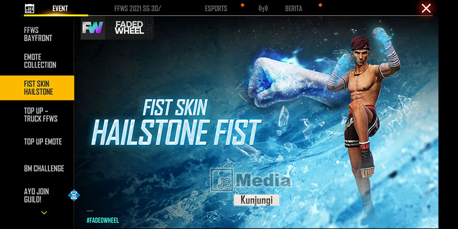 Cara Mendapatkan Hailstone FF Skin