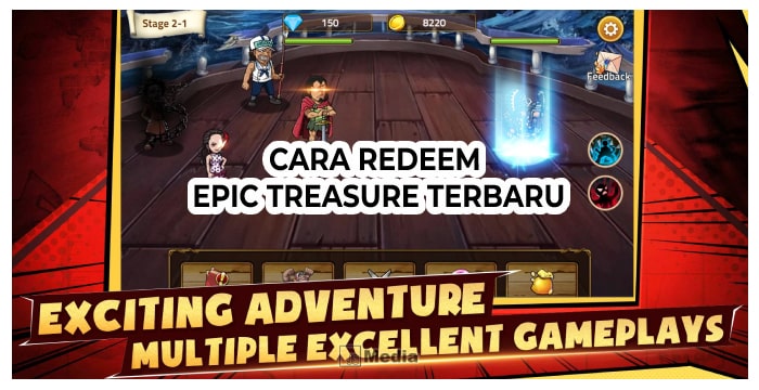 15 Cara Redeem Epic Treasure Terbaru 2021